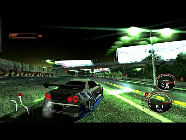 The Fast and the Furious Ps2
